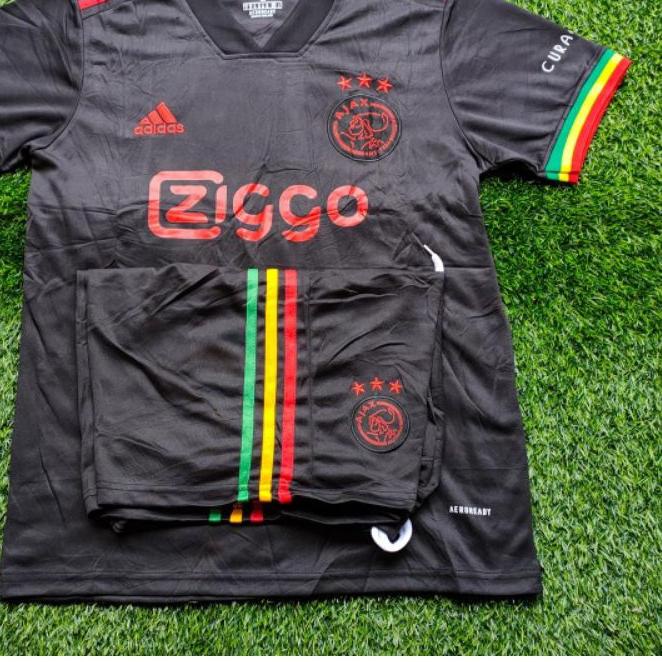 ☁ Setelan Jersey Ajax Amsterdam Home Away 3rd 2021 2022 Grade Ori Import Baju Sepak Bola ۝