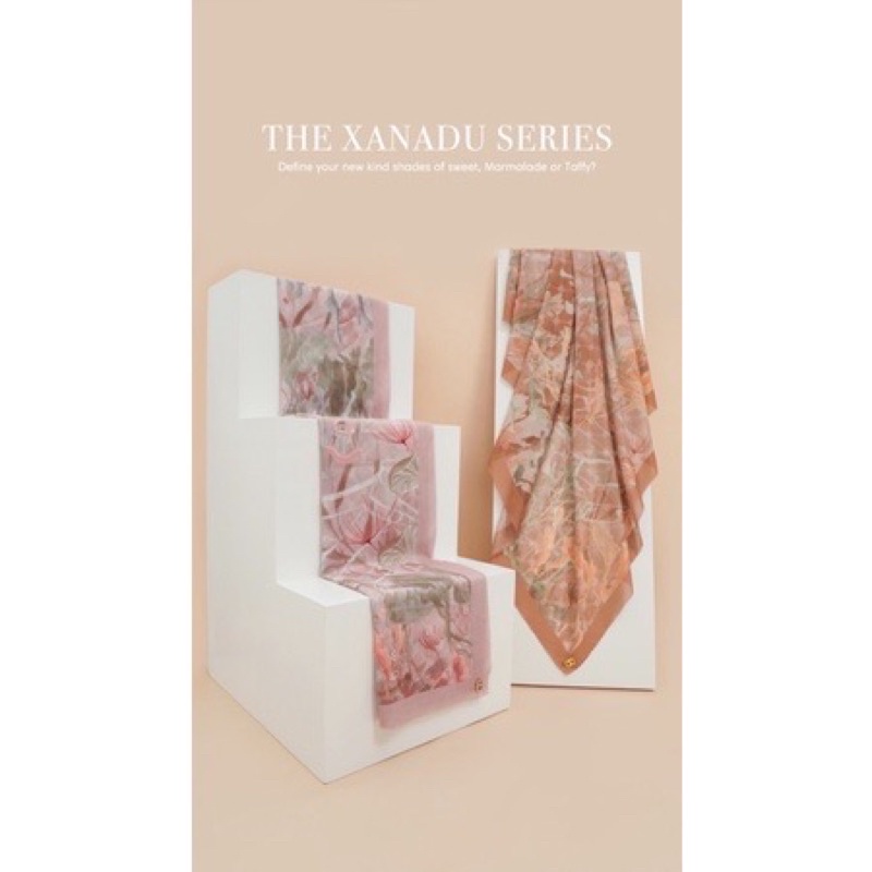 Xanadu scarf Taffy Buttonscraves x ria miranda