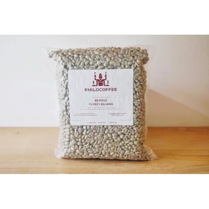 

Green Bean Arabika Flores Bajawa 1kg| Dry Hull