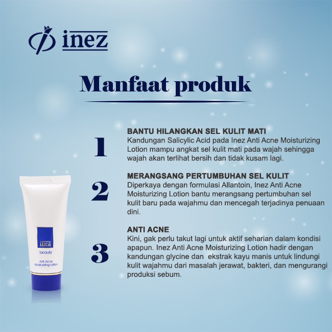 manfaat inez moisturizing lotion for oily skin