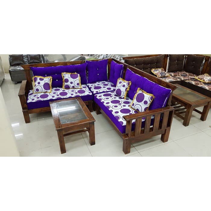 FREE ONGKIR SOFA SUDUT KAYU L