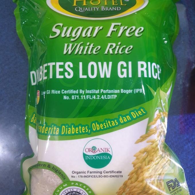 

Beras Hotel Organik Free Sugar 2Kg Cocok Untuk Diabetes