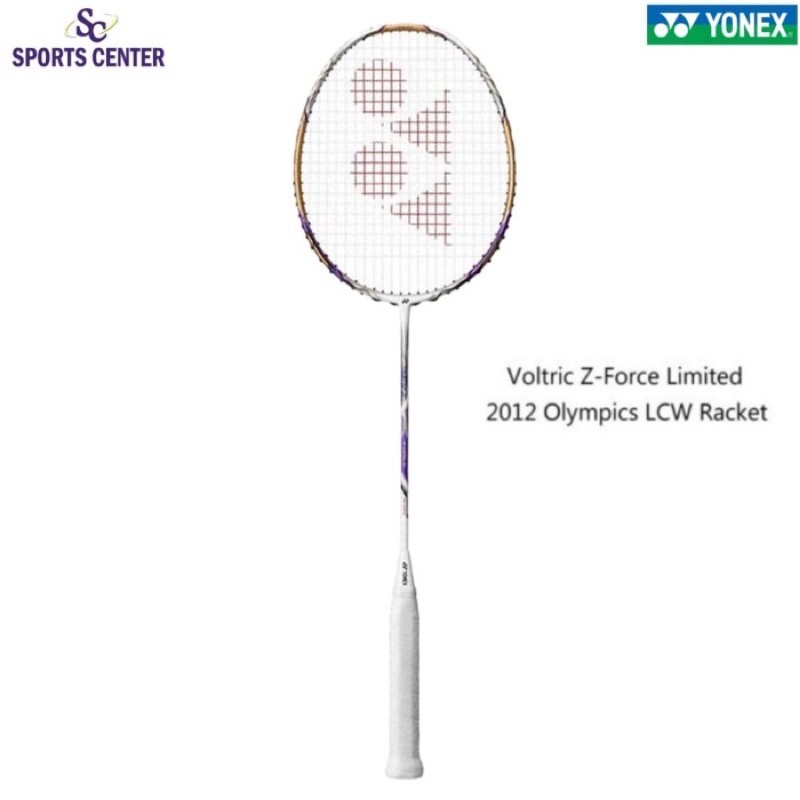 Limited Edition Raket Badminton Yonex Voltric Z Force LTD White Gold