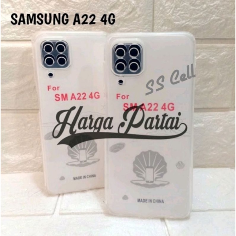 Grosir SILICON SAMSUNG A22 4G 5G - CLEAR HD SOFTCASE SAMSUNG A22 5G SAMSUNG A22 4G