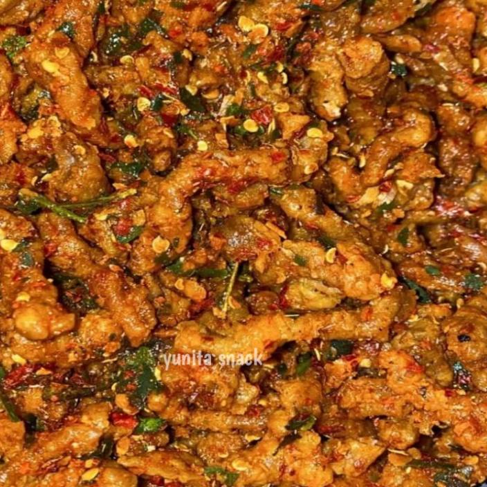 

Big Ramadhan⭐ usus crispy pedas 250 gram #TREND