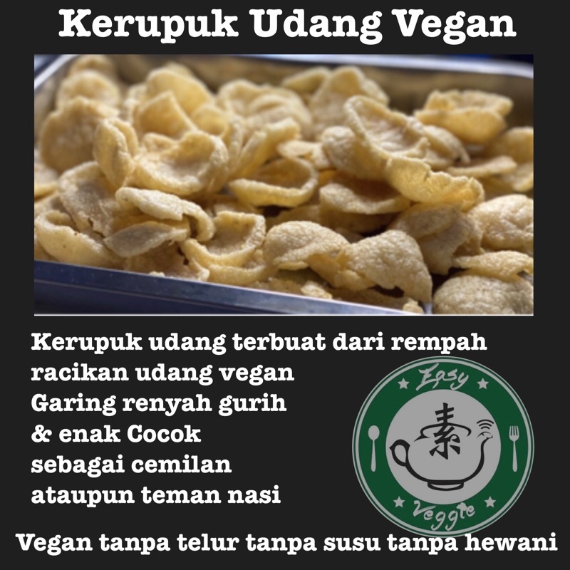 

Kerupuk Udang Vegan