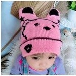 Kupluk anak Karakter Bear/ beanie hat caracter bear