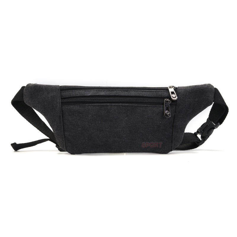 Mainland Tas Pinggang Fanny Pack Kasual Kanvas Waist Bag Outdoor TS202