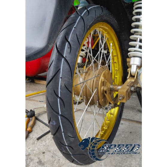 Ban corsa terminator 90/80 17" ban donat