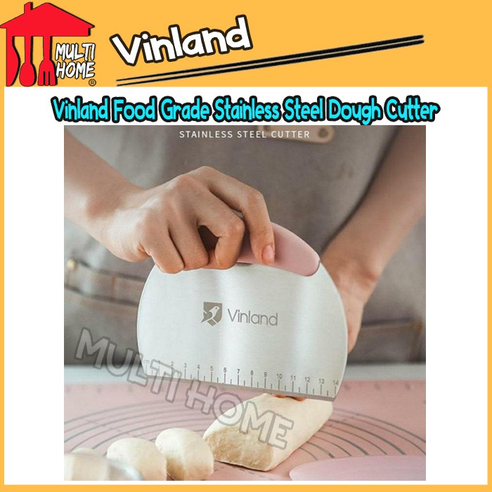 Vinland Food Grade Stainless Steel Dough Cutter / Dough Scrapper