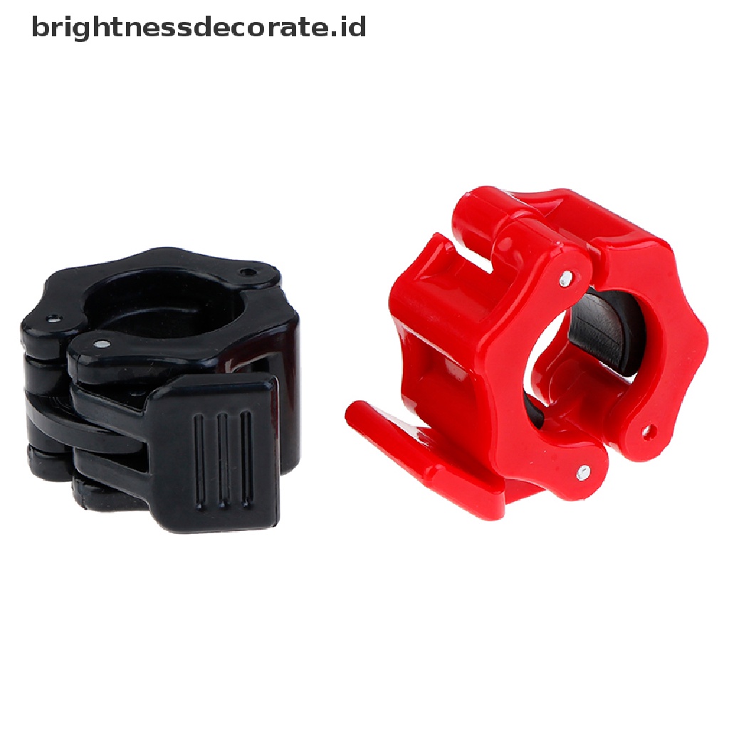 [birth] 25MM Dumbbells Barbell Clamps Collars Lock Buckle Fitness Equipment Accessories [ID]