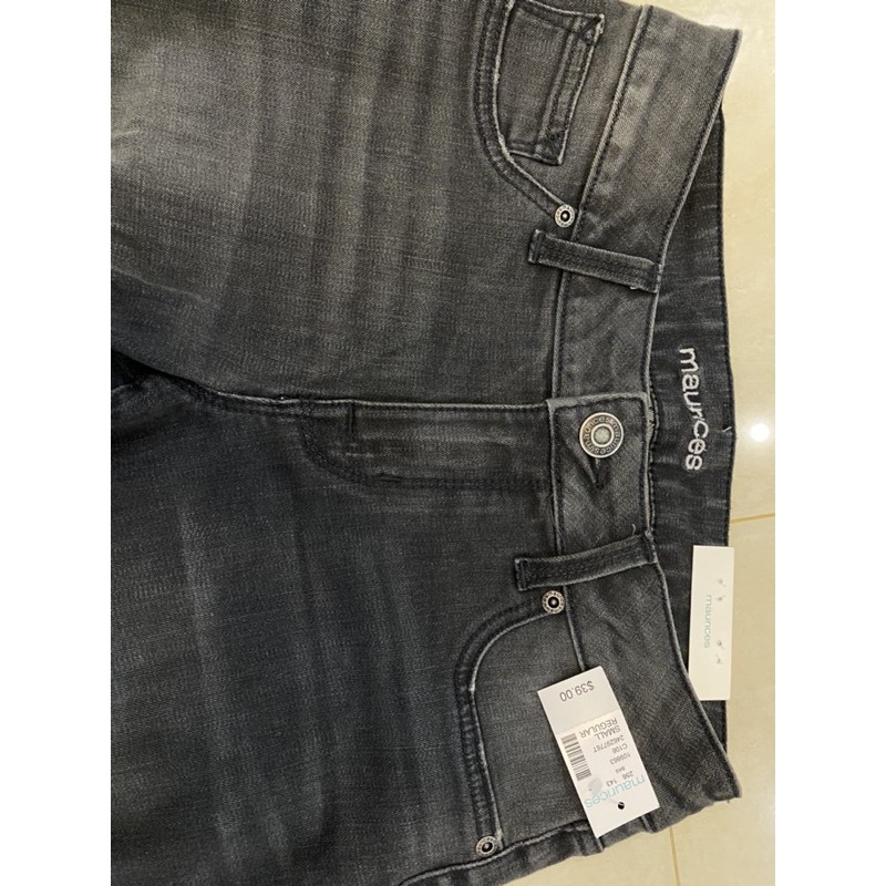 Maurices Denim sale  Flex Destructed Black (hitam pudar)