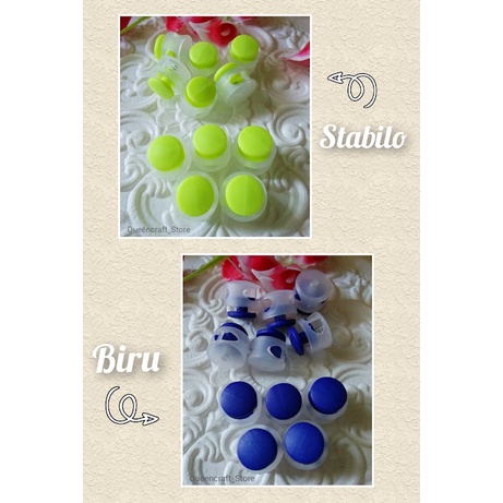 [PART 2] STOPPER KNOP/STOPPER KLAKSON TALI 2 LUBANG BENING WARNA STRAP TALI MASKER