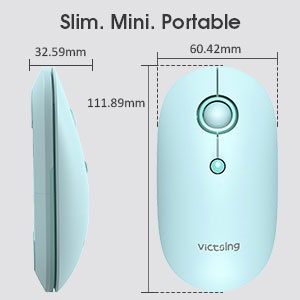 Silent Mouse VicTsing 2.4G Slim Wireless Mouse - VTPC288