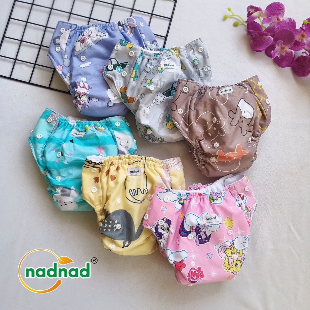 Clodi Nadnad Cloth Diaper Popok Bayi Lembut