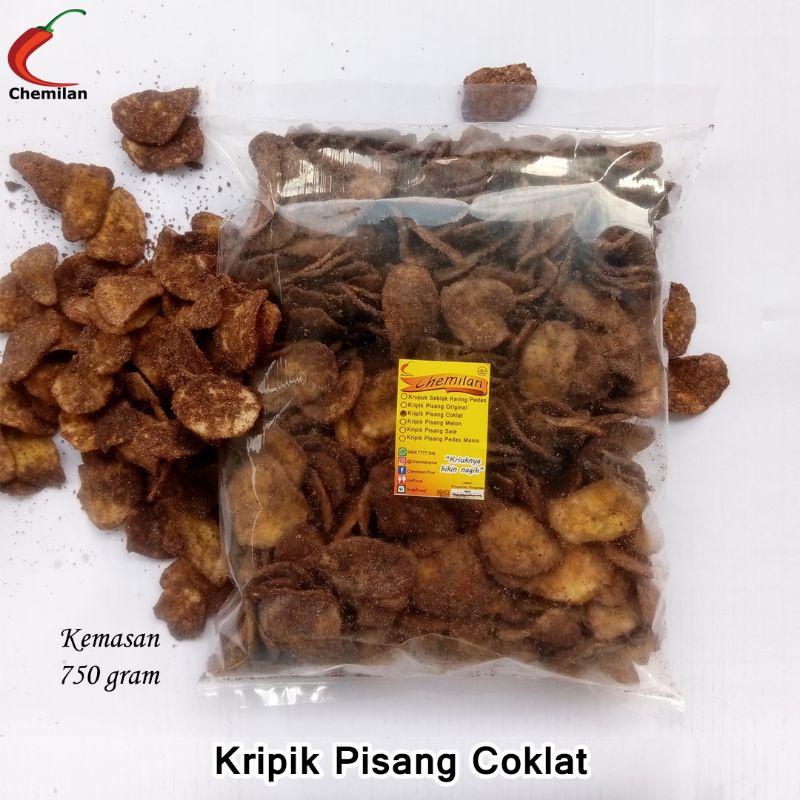 

Kripik Pisang Coklat (750 gram) Piscok Chemilan Pringsewu