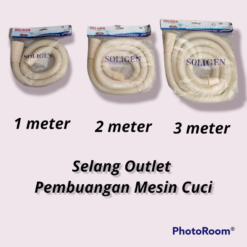 Selang Outlet Pembuangan Air Mesin Cuci Soligen