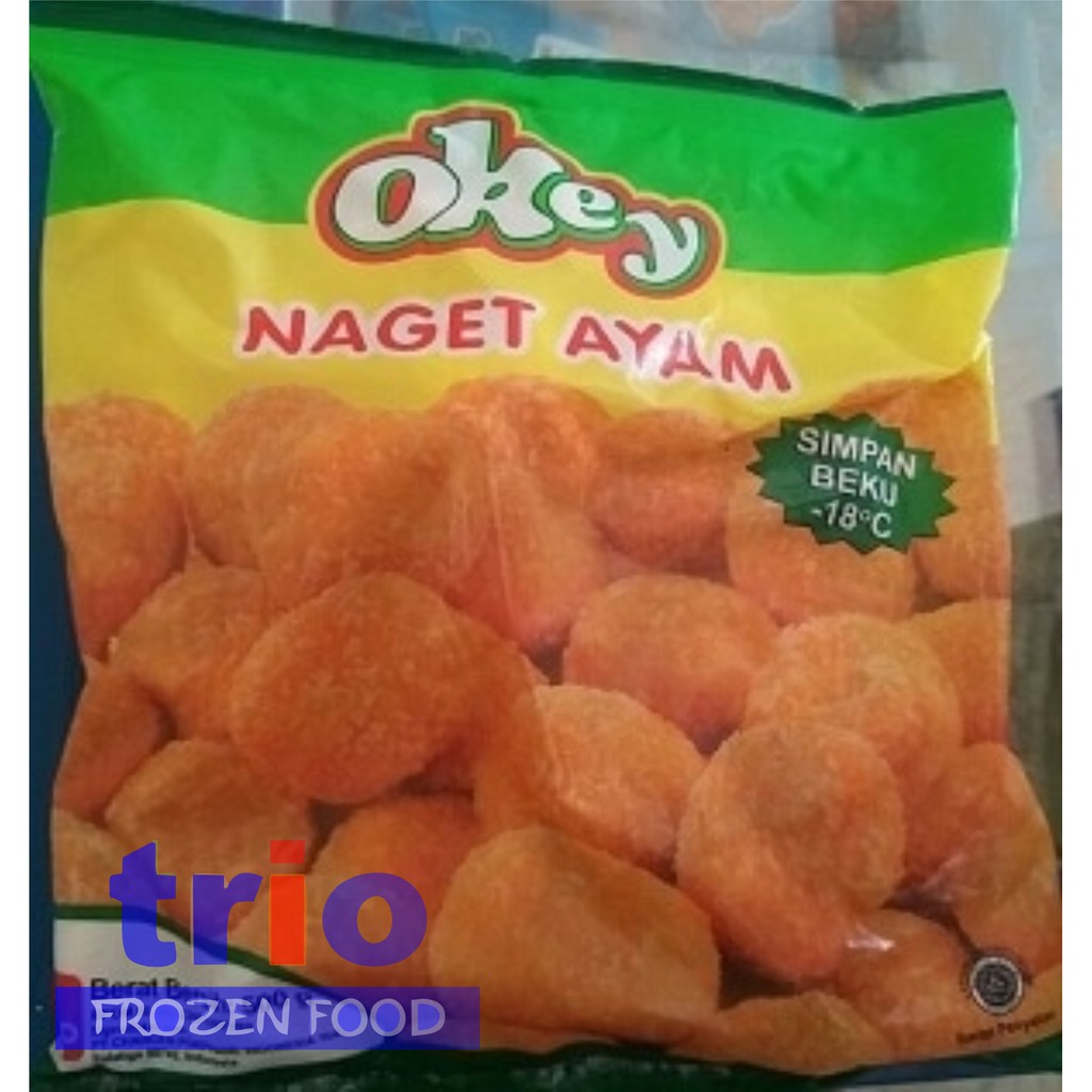 

OKEY Chicken Nugget / Nuget Ayam Original dan Stick 500gr