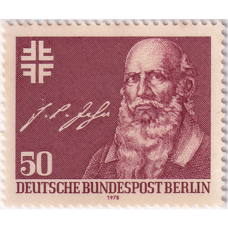 

Prangko Berlin 1978 - The 200th Anniversary of the Birth of Friedrich Ludwig Jahn