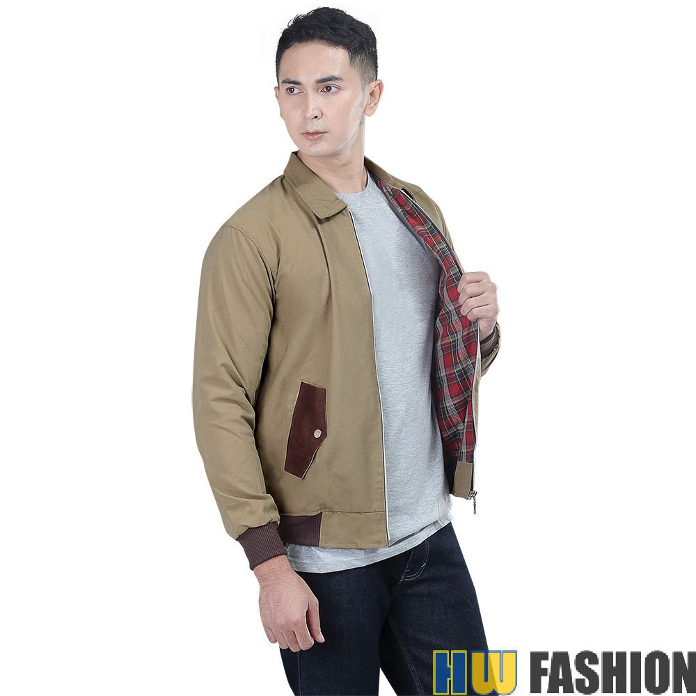 Inficlo - INF 722 Jaket Pria Coklat murah original cibaduyut keren