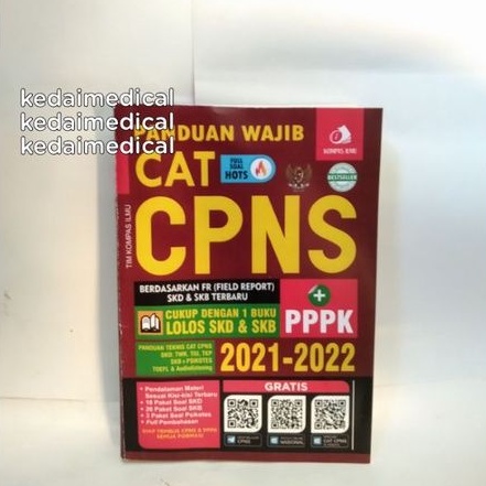 BUKU PANDUAN WAJIB CAT CPNS PPPK 2021-2022 TERLARIS