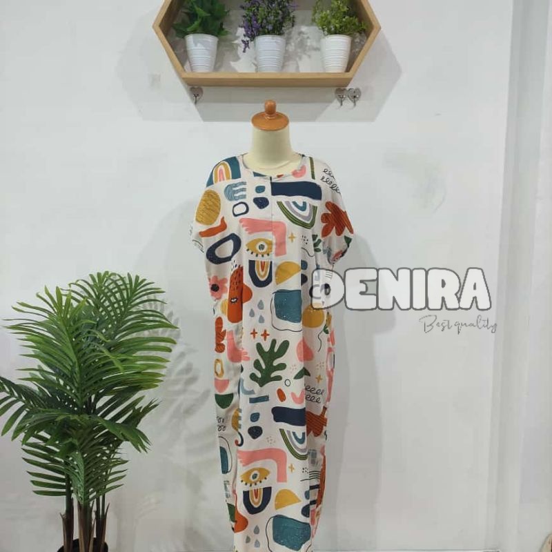 DASTER BUSUI SEMATA KAKI | DASTER BUSUI POLOS RAYON TWELL
