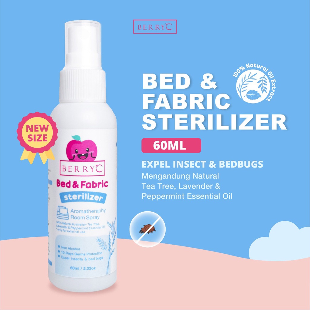 BerryC Berry C Bed &amp; Fabric Sterilizer Spray Anti Tungau Anti Bakteri