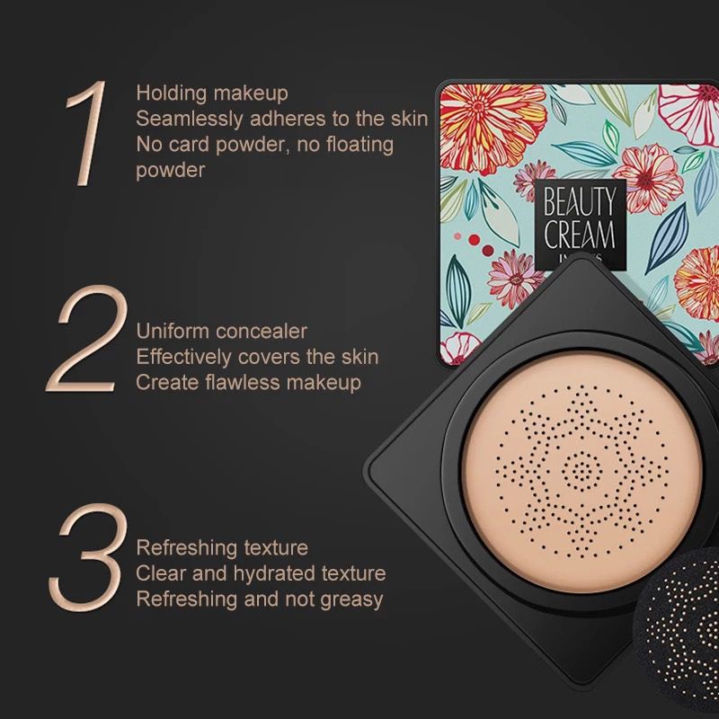 Images Mushroom Head Air Cushion CC Cream Concealer Makeup Product