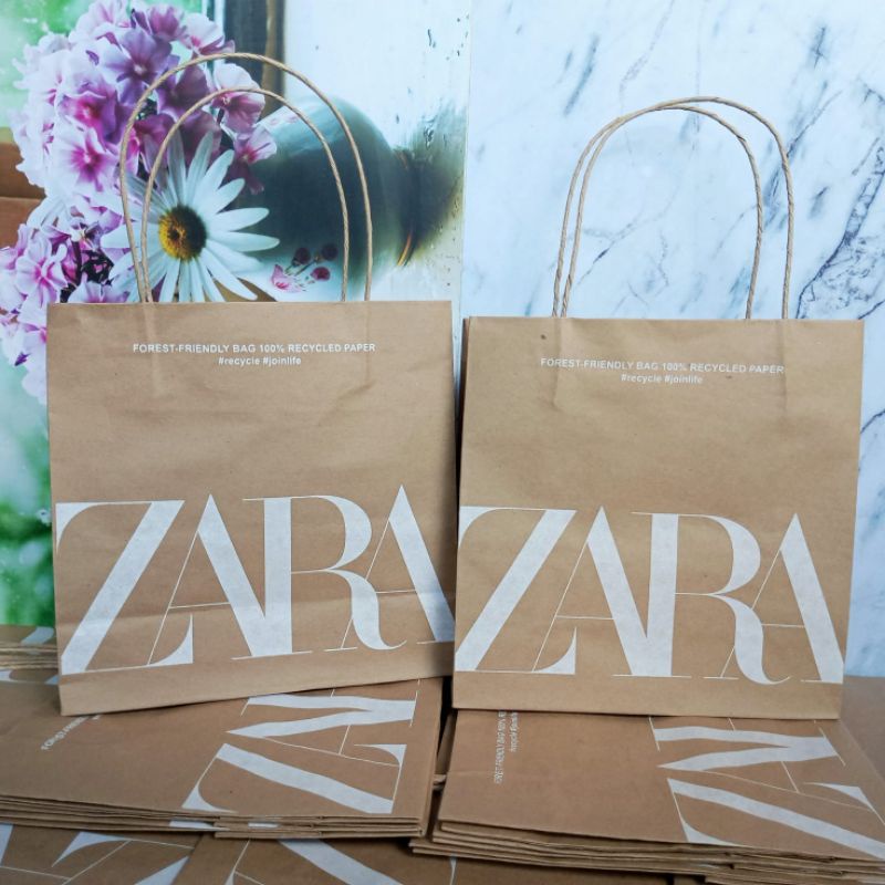 

paper bag zara craft uk medium