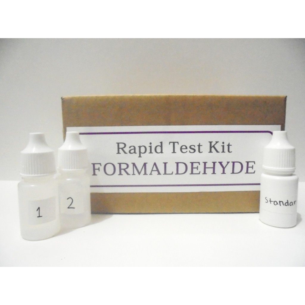 Paket Repacking Test Kit Formalin - Rapid Test Formalin