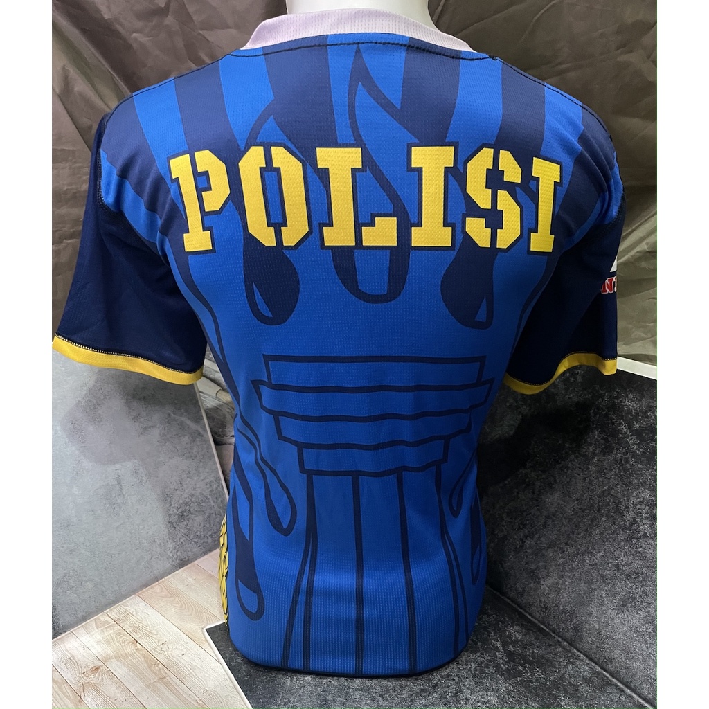 Kaos Polis* | Kaos Police | Kaos Dryfit  | Dryfit Polis* -- Biru