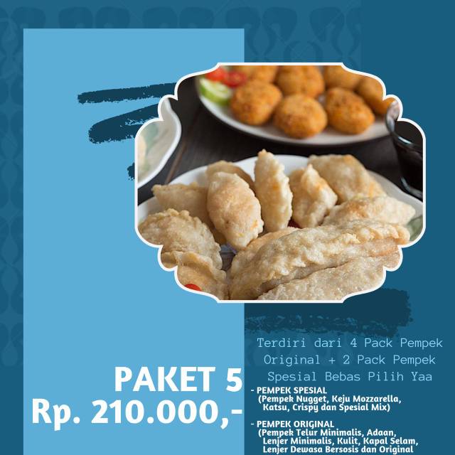 

Paket hemat5 210k om rein frozen pack