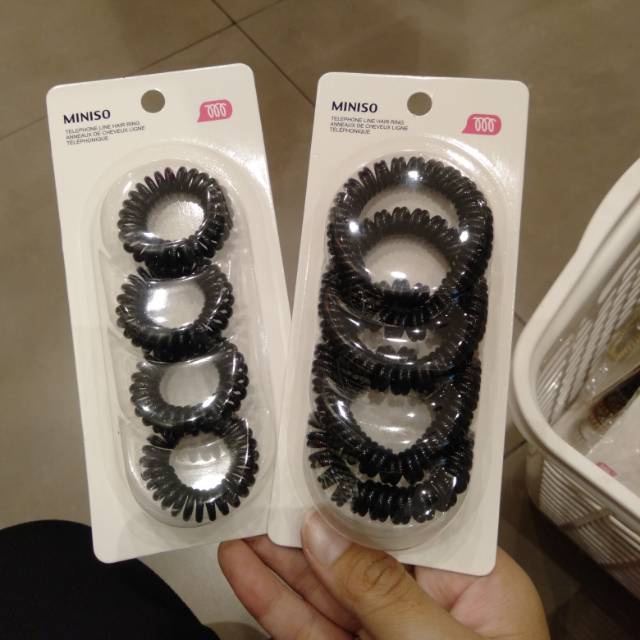 Miniso Spiral Hair Tie Rp.39.900,-