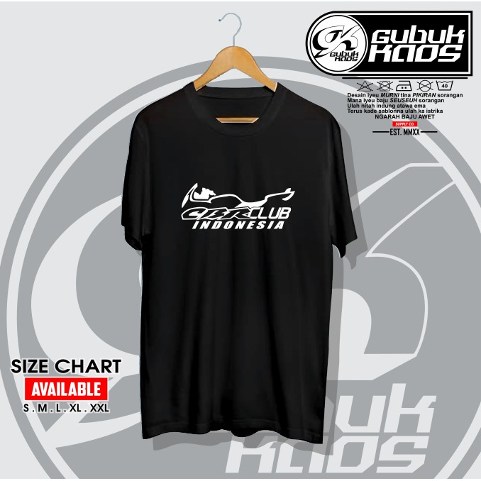 BAJU KAOS CBR CLUB INDO RADJA - GUBUK.KAOS