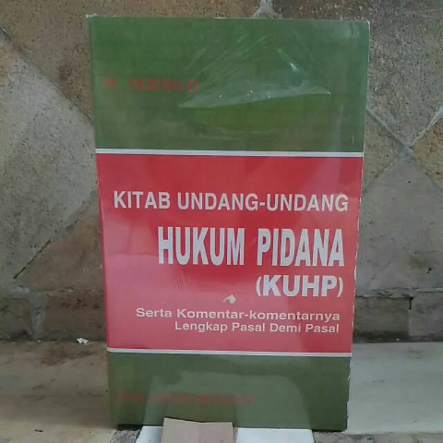 

Kitab Undang Undang Hukum Pidana Soesilo