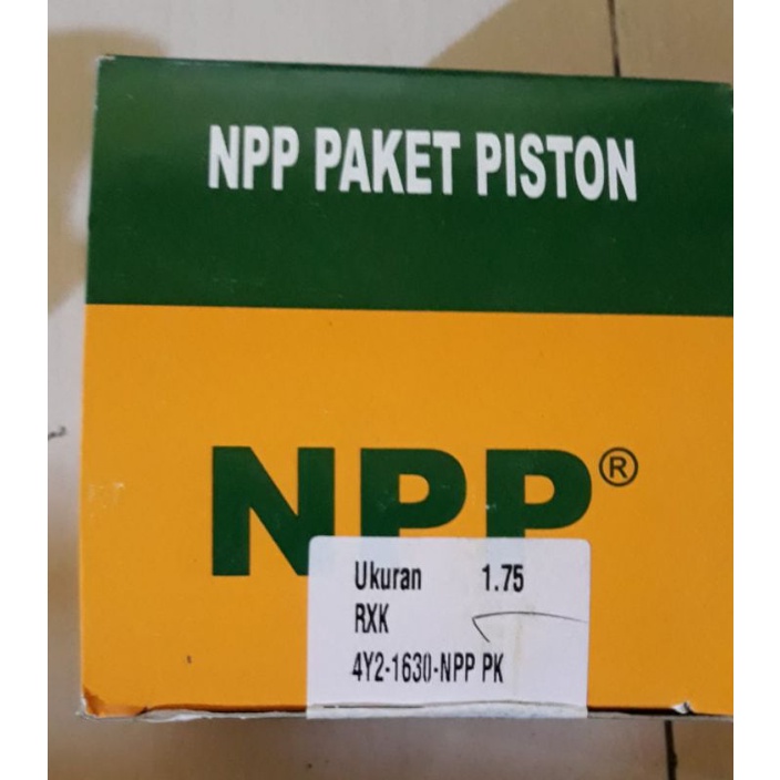PAKET PISTON KOMPLIT YAMAHA RXK OVERSIZE 175 PISTON KIT SEHER RX KING OS 1.75 NPP