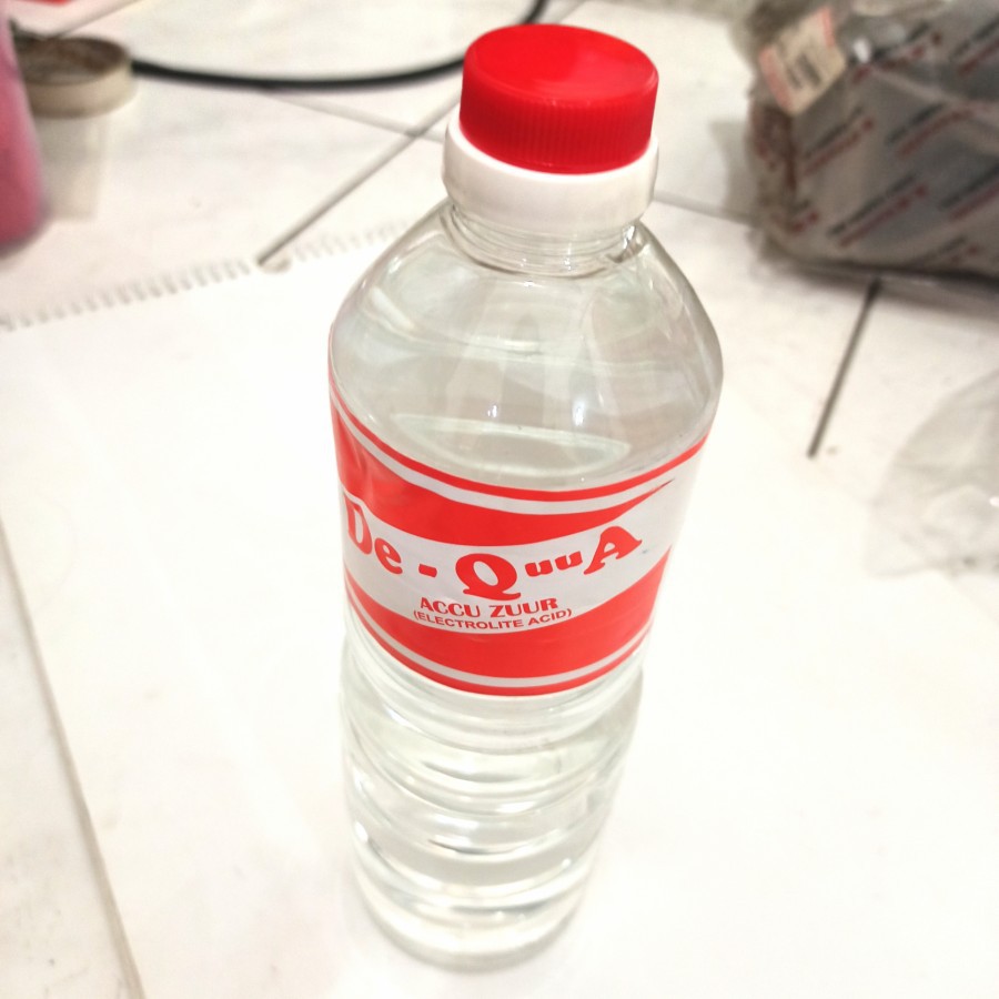 Air Accu Aki Motor Zuur Air Aki Merah Semua Motor