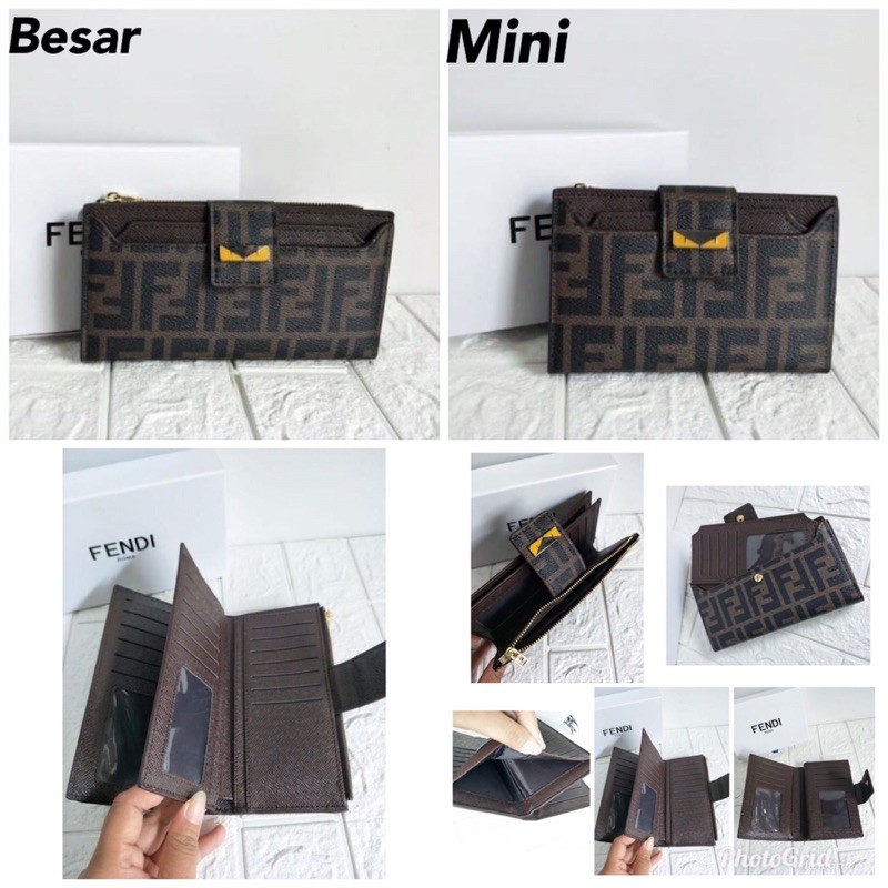 dompet FD sx1002 free box dompet kartu wanita batam import