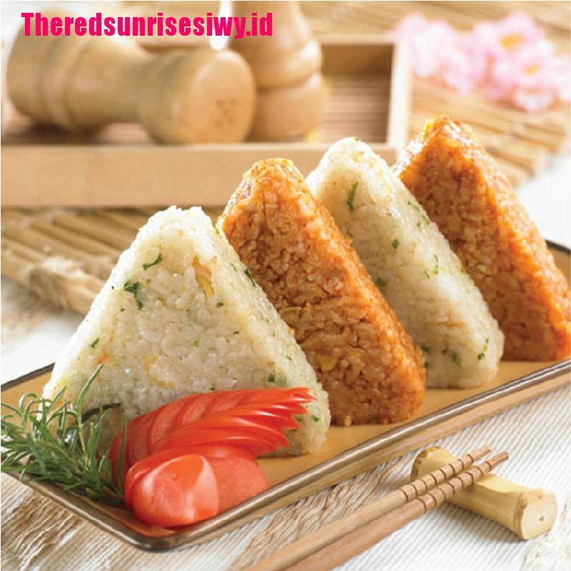 【Theredsunrisesiwy.id】2 PCS/1 Set Sushi Mold Onigiri Rice Ball Bento Press Maker Mold DIY Tool