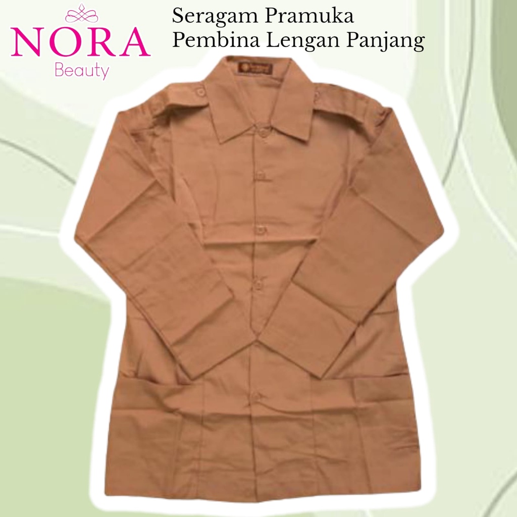 

Seragam Pembina Pramuka Lengan Pendek / Seragam Pembina Pramuka Lengan Panjang / Baju Seragam Pramuka Pembina (Sekolah)//murah