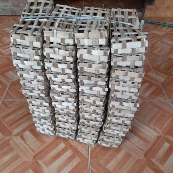 

READY COD READY WADAH PINDANG / TONGKOL/ANYAMAN BAMBU BESEK/REYENG MURAH 100 HARGA TERBAIK