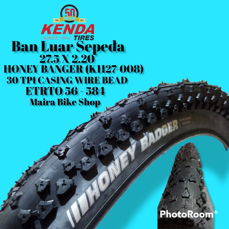 Ban Luar 27.5x 2.20 kenda Honey Badger 30 Tpi