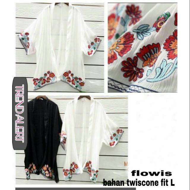 CARDIGAN MOTIF / OUTER PANJANG MOTIF / CARDIGAN PANJANG WANITA RSC893
