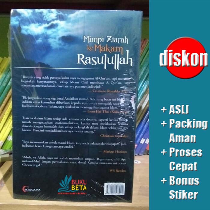 Mimpi Ziarah Ke Makam Rasulullah Saiful Amin Ghofur Shopee Indonesia