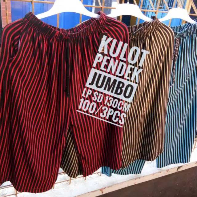 PROMO CELANA PENDEK WANITA JUMBO / CELANA KOLOR WANITA JUMBO / CELANA PENDEK SALUR