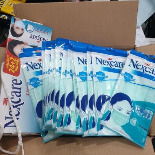 [PROMO] Masker NEXCARE &amp; WINGS PROTECTOR SACHET 3 ply Daily earloop WINGSCARE Saset Ready TERMURAH