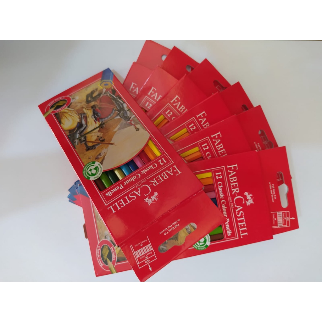 

Pensil Warna Faber-Castell 12 Color panjang / pendek