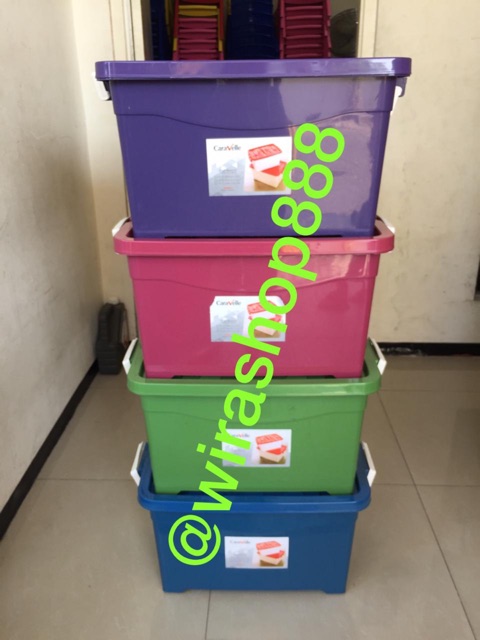 Container plastik CARETA / CARAVELE 50 liter khusus Gojek