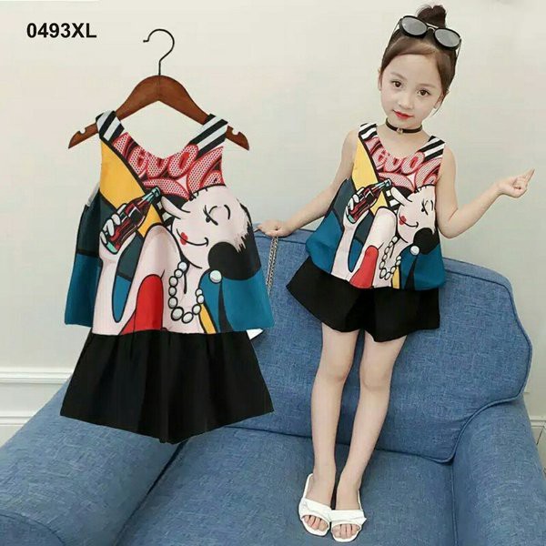 SET OLIVE BAJU SETELAN CELANA ANAK PEREMPUAN