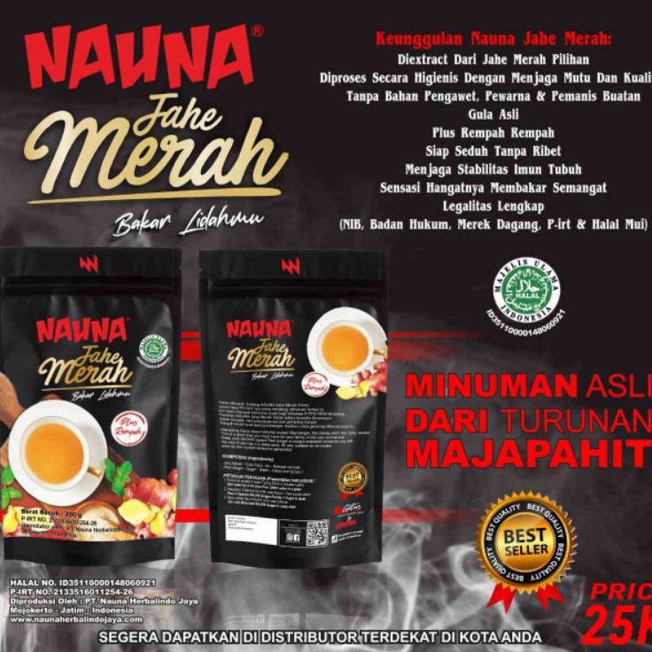 

EXSTRAK JAHE MERAH